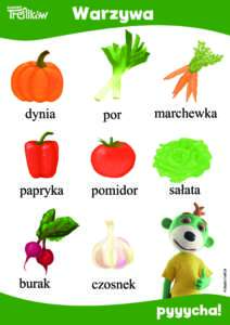 PLAKAT 03 Owoce Warzywa